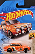 Load image into Gallery viewer, Hot Wheels 2020 &#39;70 Ford Escort RS1600 Orange #52 Baja Blazers 5/10 New Long Card
