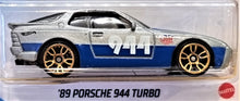 Load image into Gallery viewer, Hot Wheels 2021 &#39;89 Porsche 944 Turbo Silver #45 HW Turbo 2/5 New Long Card
