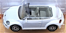 Load image into Gallery viewer, Matchbox 2021 2019 Volkswagen Beetle Convertible White MBX Highway #27/100 New Long Card
