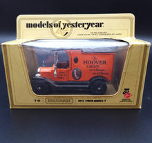 Load image into Gallery viewer, Matchbox 1912 Ford Model T Hoover Orange Models Of Yesteryear Y12-3
