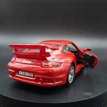 Load image into Gallery viewer, Bburago 2009 Porsche 911 GT2 Red 1:32 Die Cast Car

