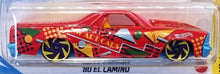 Load image into Gallery viewer, Hot Wheels 2021 &#39;80 El Camino Red #44 HW Art Cars 3/10 New Long Card
