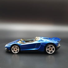 Load image into Gallery viewer, Hot Wheels 2015 Lamborghini Aventador J Aqua Blue HW Exotics 5 Pack Loose

