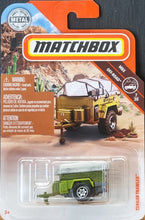 Load image into Gallery viewer, Matchbox 2018 Trailer Trawler Green #94 MBX Off-Road 7/20 New Long Card
