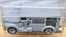 Load image into Gallery viewer, Matchbox 2018 International Armored Car Grey #23 MBX Service 6/20 New Long Card
