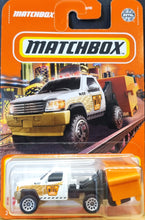 Load image into Gallery viewer, Matchbox 2021 MBX Garbage Scout White MBX Metro #35/100 New Sealed Long Card
