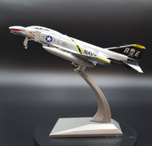 Load image into Gallery viewer, 1964 USN F-4 Phantom II Fighter Squadron 84 &quot;Jolly Rogers&quot; 1:100 Die Cast Plane
