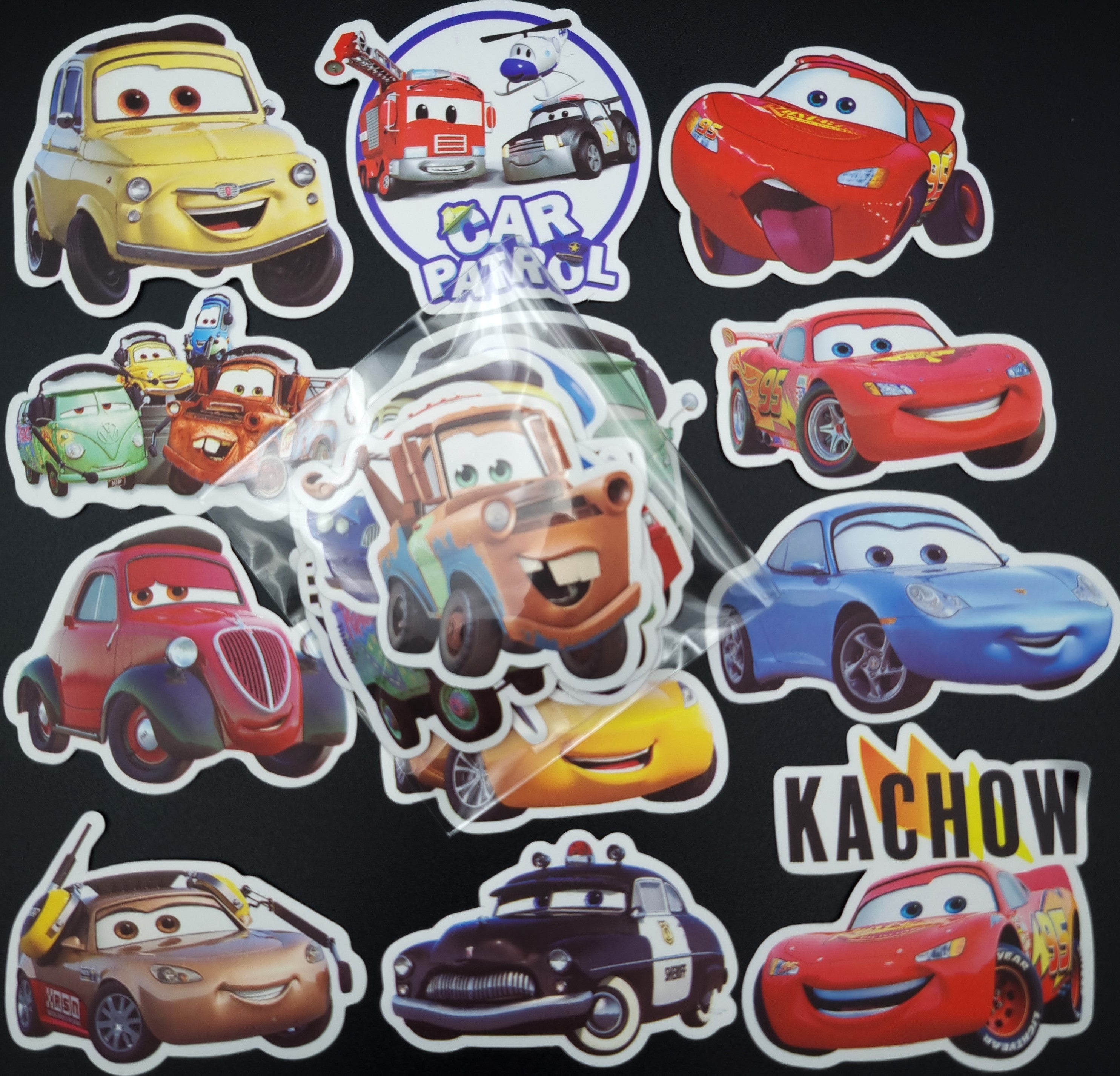 Explorafind Disney Cars Lover Sticker Pack
