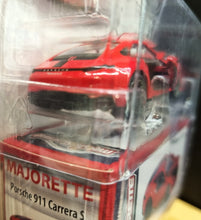 Load image into Gallery viewer, Majorette 2020 Porsche 911 Carrera S Red #209 Porsche Deluxe Cars
