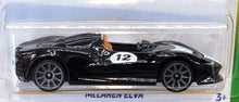 Load image into Gallery viewer, Hot Wheels 2022 McLaren Elva Black #203 HW Exotics 6/10 New Long Card
