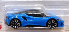 Load image into Gallery viewer, Hot Wheels 2022 Lotus Emira Blue #247 HW Exotics 10/10 New Long Card
