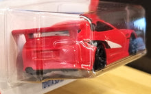 Load image into Gallery viewer, Hot Wheels 2022 Toyota Supra Red #220 Then and Now 5/10 New Long Card
