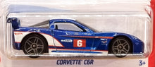 Load image into Gallery viewer, Hot Wheels 2022 Corvette C6R Blue #233 Then and Now 6/10 New Long Card
