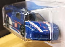 Load image into Gallery viewer, Hot Wheels 2022 Corvette C6R Blue #233 Then and Now 6/10 New Long Card
