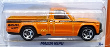 Load image into Gallery viewer, Hot Wheels 2022 Mazda REPU Orange #24 HW Hot Trucks 2/10 New Long Card
