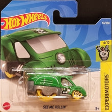 Load image into Gallery viewer, Hot Wheels 2022 See Me Rollin Green #54 Experimotors 4/10 New
