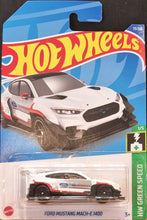 Load image into Gallery viewer, Hot Wheels 2022 Ford Mustang Mach-E 1400 White #73 HW Green Speed 1/5 New
