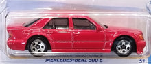 Load image into Gallery viewer, Hot Wheels 2022 Mercedes-Benz 500 E Red #86 Factory Fresh 2/10 New Long Card
