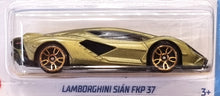 Load image into Gallery viewer, Hot Wheels 2022 Lamborghini Sian FKP37 Olive Green #85 Factory Fresh 1/10 New
