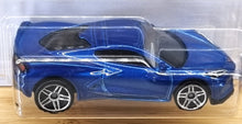 Load image into Gallery viewer, Hot Wheels 2022 2020 Corvette Blue #106 Factory Fresh 3/10 New Long Card
