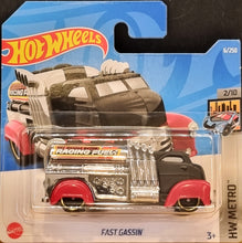 Load image into Gallery viewer, Hot Wheels 2022 Fast Gassin Matte Black #6 HW Metro 2/10 New
