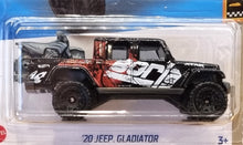 Load image into Gallery viewer, Hot Wheels 2022 &#39;20 Jeep Gladiator Black #26 Baja Blazers 4/10 New Long Card
