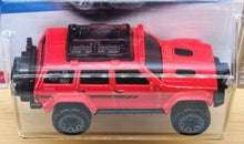 Load image into Gallery viewer, Hot Wheels 2022 &#39;95 Jeep Cherokee Red #150 Baja Blazers 10/10 New Long Card

