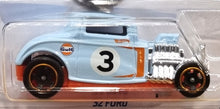 Load image into Gallery viewer, Hot Wheels 2022 &#39;32 Ford Light Blue #237 Rod Squad 5/5 New Long Card
