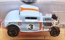 Load image into Gallery viewer, Hot Wheels 2022 &#39;32 Ford Light Blue #237 Rod Squad 5/5 New Long Card
