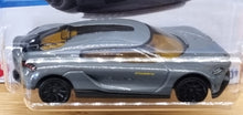 Load image into Gallery viewer, Hot Wheels 2022 Koenigsegg Gemera Grey #138 HW Turbo 8/10 New
