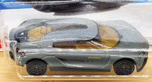 Load image into Gallery viewer, Hot Wheels 2022 Koenigsegg Gemera Grey #138 HW Turbo 8/10 New
