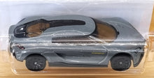 Load image into Gallery viewer, Hot Wheels 2022 Koenigsegg Gemera Grey #138 HW Turbo 8/10 New Long Card
