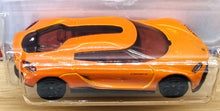 Load image into Gallery viewer, Hot Wheels 2022 Koenigsegg Gemera Orange #138 HW Turbo 8/10 New Long Card
