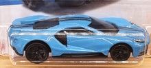 Load image into Gallery viewer, Hot Wheels 2022 &#39;17 Ford GT Light Blue #157 HW Turbo 9/10 New
