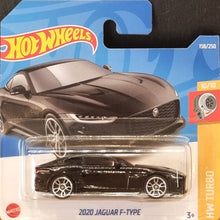 Load image into Gallery viewer, Hot Wheels 2022 2020 Jaguar F-Type Black #158 HW Turbo 10/10 New
