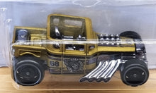 Load image into Gallery viewer, Hot Wheels 2022 Bone Shaker Matte Gold #105 HW Dream Garage 4/5 New Long Card
