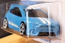 Load image into Gallery viewer, Hot Wheels 2022 Ford Focus RS Light Blue #41 HW Hatchbacks 3/5 New Long Card
