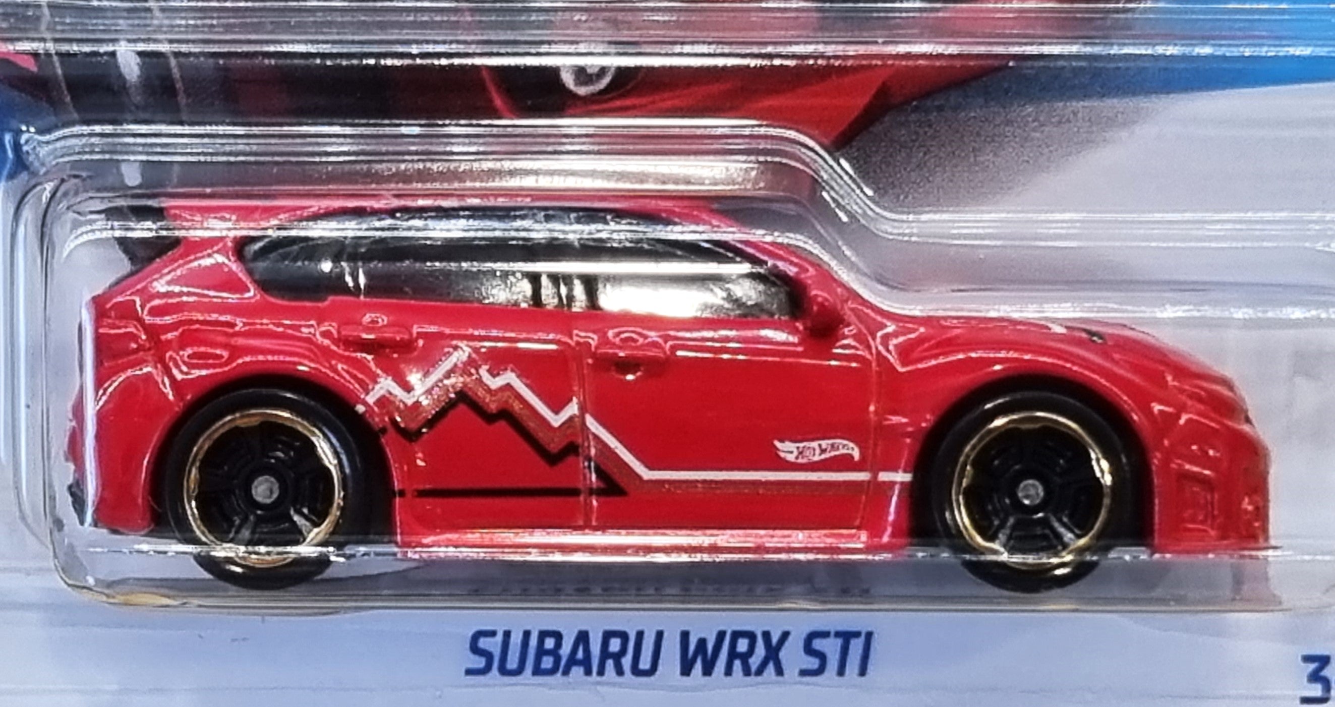 Hot Wheels Subaru WRX STI Die-Cast Car - 1:64 Scale Hatchback Model