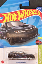 Load image into Gallery viewer, Hot Wheels 2022 Subaru WRX STI Dark Blue #67 HW Hatchbacks 4/5 New Long Card
