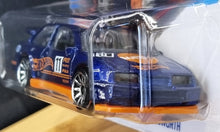 Load image into Gallery viewer, Hot Wheels 2022 &#39;87 Ford Sierra Cosworth Blue #33 Retro Racers 1/10 New
