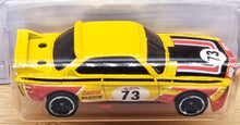 Load image into Gallery viewer, Hot Wheels 2022 &#39;73 BMW 3.0 CSL Race Car Yellow #34 Retro Racers 2/10 New Long Card
