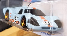 Load image into Gallery viewer, Hot Wheels 2022 &#39;67 Ford GT40 MK.IV Light Blue #58 Retro Racers 4/10 New Long Card
