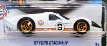 Load image into Gallery viewer, Hot Wheels 2022 &#39;67 Ford GT40 MK.IV White #58 Retro Racers 4/10 New
