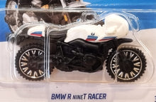 Load image into Gallery viewer, Hot Wheels 2022 BMW R NineT Motorbike White #153 Retro Racers 10/10 New - Chrome
