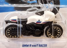 Load image into Gallery viewer, Hot Wheels 2022 BMW R NineT Motorbike White #153 Retro Racers 10/10 New Long Card - Chrome
