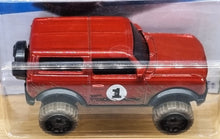 Load image into Gallery viewer, Hot Wheels 2022 &#39;21 Ford Bronco Red #68 Mud Studs 1/5 New Long Card
