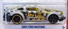 Load image into Gallery viewer, Hot Wheels 2022 2005 Ford Mustang Silver #146 Spoiler Alert 3/5 New Long Card
