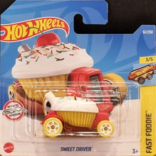 Load image into Gallery viewer, Hot Wheels 2022 Sweet Driver White #61 Fast Foodie 3/5 New
