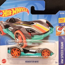 Load image into Gallery viewer, Hot Wheels 2022 Roadster Bite Grey #22 HW Speed Team 1/5 New
