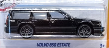 Load image into Gallery viewer, Hot Wheels 2022 Volvo 850 Estate Black #140 HW Wagons 2/5 New Long Card
